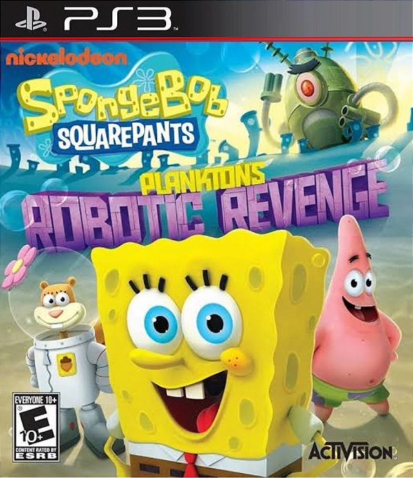 Bob Esponja Plankton's Robotic Revenge Midia Digital Ps3