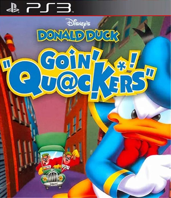 Disney Donald Duck Goin Quackers (Clássico Ps2) Midia Digital Ps3
