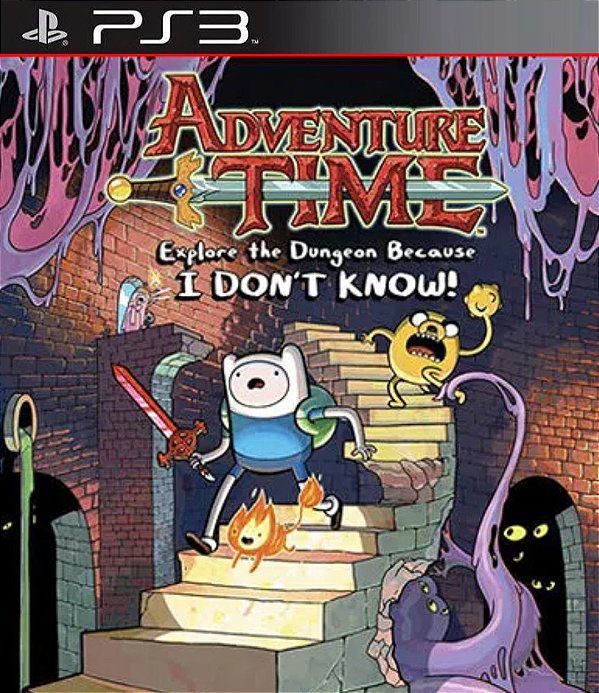 Adventure Time Explore The Dungeon Because I Don't Know Midia Digital Ps3