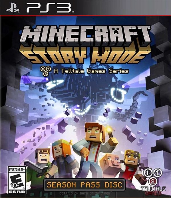 Minecraft Story Mode Season Pass Midia Digital Ps3