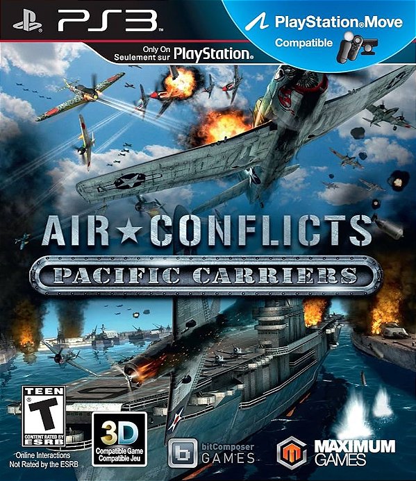 Air Conflicts Pacific Carrier Midia Digital Ps3