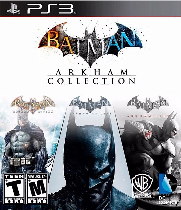 Batman Arkham Collection Midia Digital Ps3