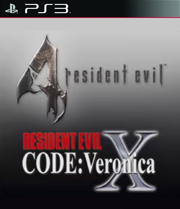 Resident Evil 4 HD + Code Veronica (Clássico PS2) Midia Digital Ps3