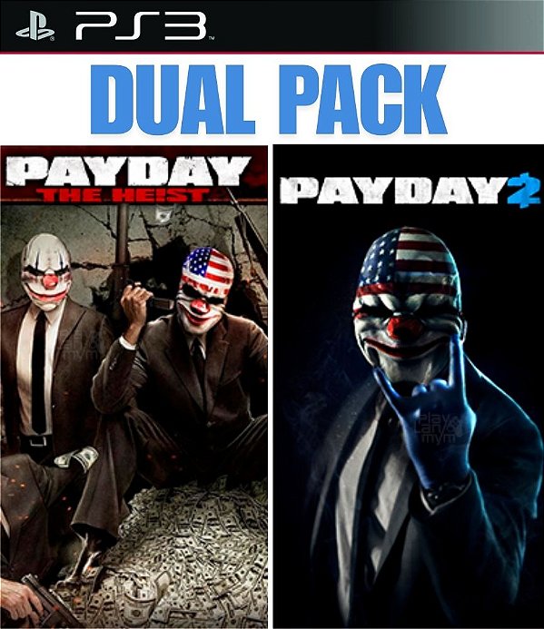 Payday The Heist + Payday 2 Dual Pack Midia Digital Ps3