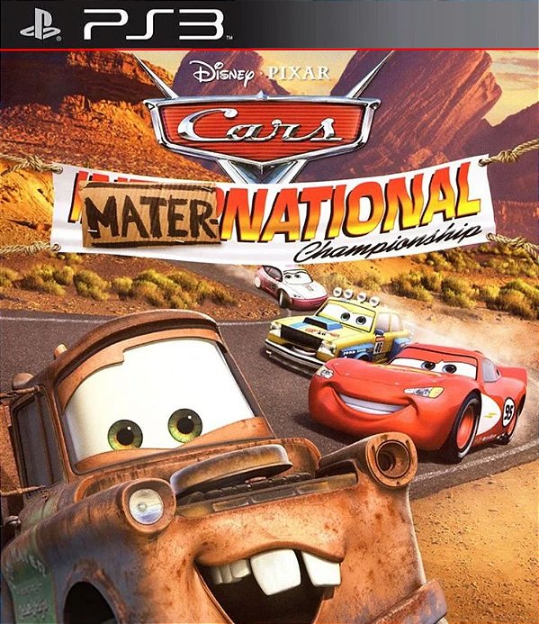 Disney Pixar Carros Mater National Ps2 Version Midia Digital Ps3