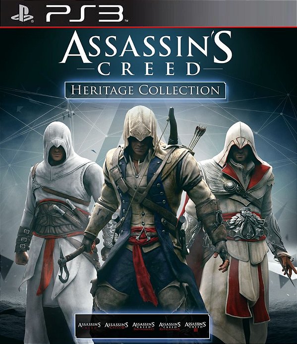Assassins Creed Heritage Collection Midia Digital Ps3