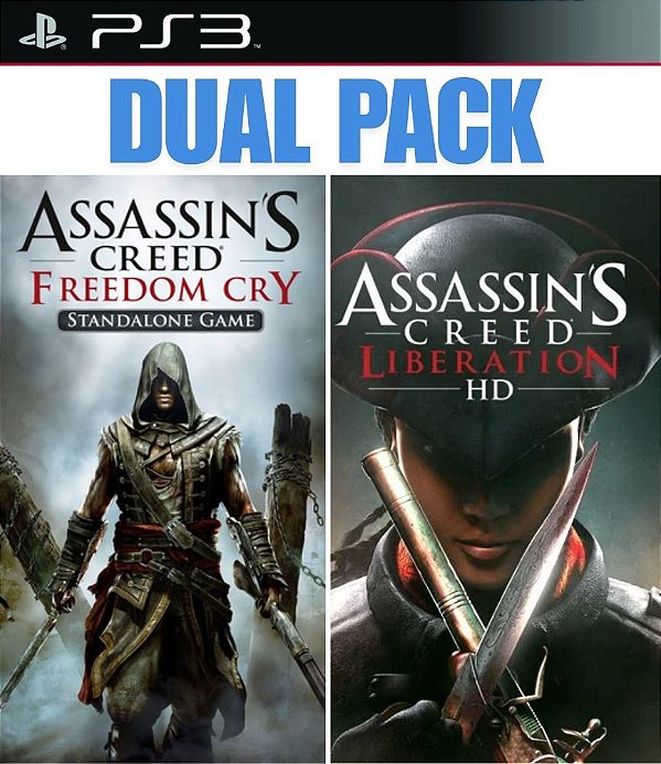 Assassins Creed Liberation HD + Freedom Cry Midia Digital Ps3