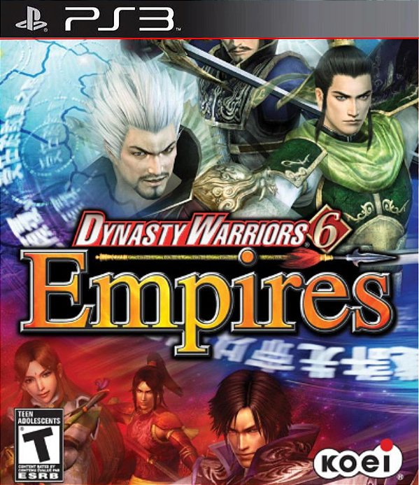 Dynasty Warriors 6 Empires Midia Digital Ps3