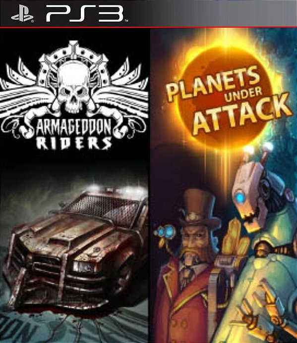 Combo Armageddon Riders + Planets Under Attack Midia Digital Ps3