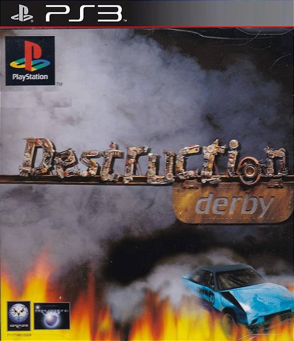 Destruction Derby Clássico PsOne Midia Digital Ps3