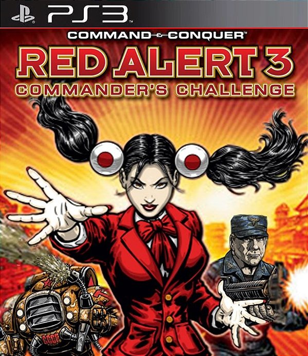 Command & Conquer Red Alert 3 Commander'S Challenge Midia Digital Ps3