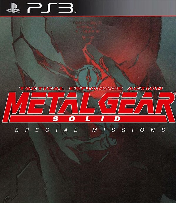 Metal Gear Solid Special Missions Midia Digital Ps3
