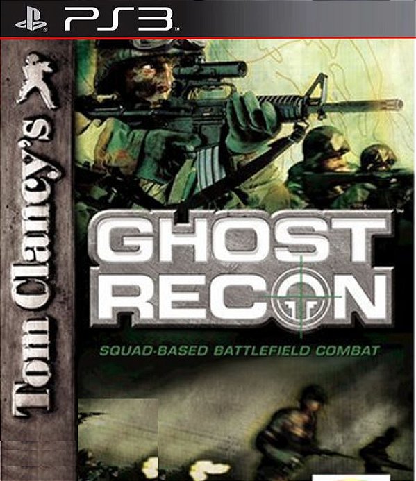Tom Clancys Ghost Recon (Clássico Ps2) Midia Digital Ps3