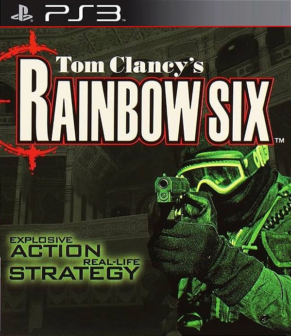 Tom Clancys Rainbow Six (Clássico PsOne) Midia Digital Ps3