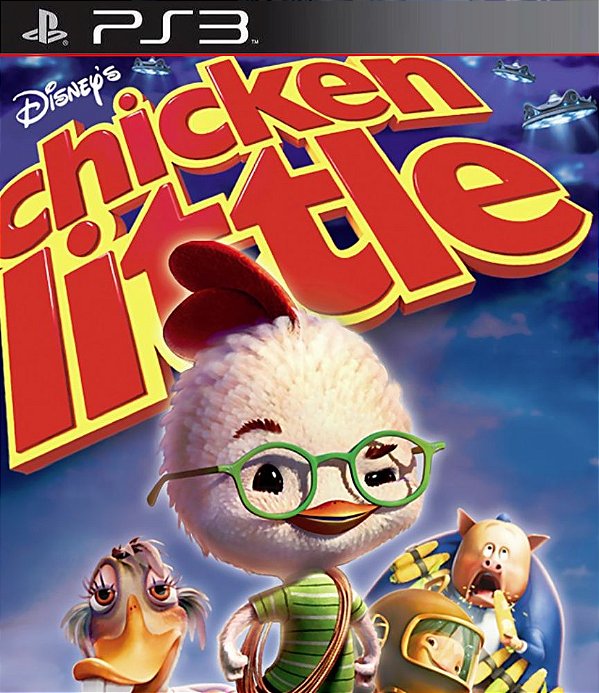 Disney Chicken Little Clássico Ps2 Midia Digital Ps3
