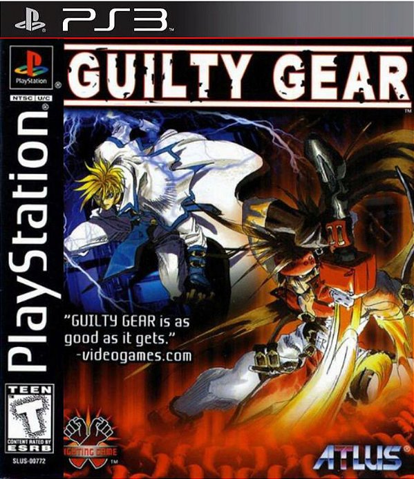 Guilty Gear Clássico Ps1 Midia Digital Ps3