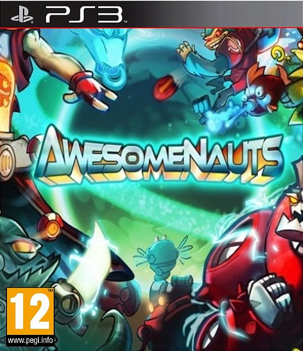 Awesomenauts Midia Digital Ps3