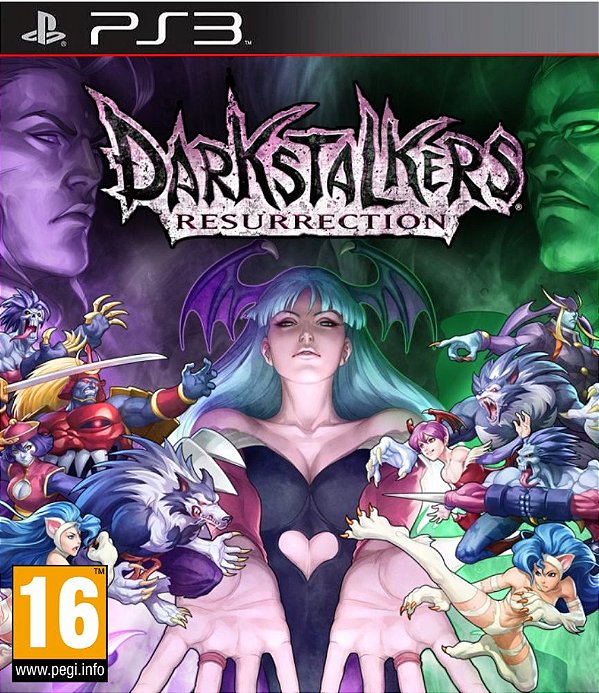 Darkstalkers Resurrection Midia Digital Ps3