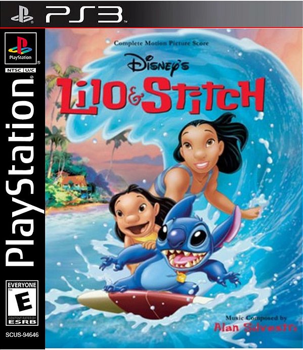 Disney Lilo and Stitch Trouble in Paradise Clássico Ps1 Midia Digital Ps3