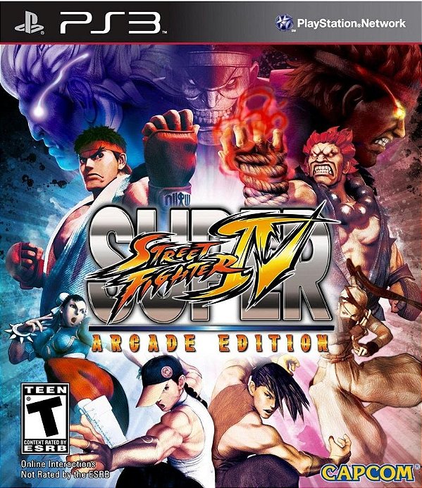 Super Street Fighter IV Arcade Edition Midia Digital Ps3