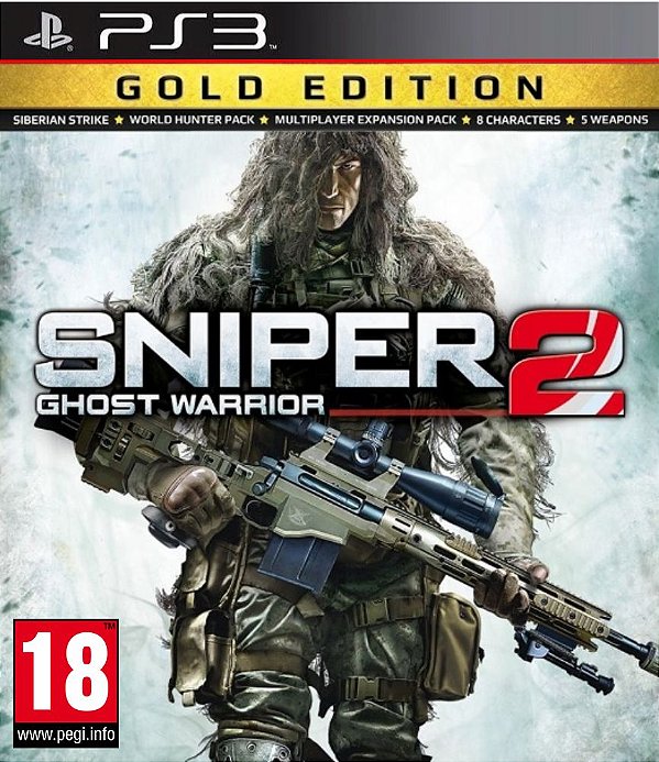 Sniper Ghost Warrior 2 Gold Edition Midia Digital Ps3