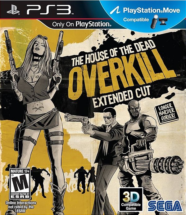 The House of the Dead OVERKILL Extended Cut Midia Digital Ps3