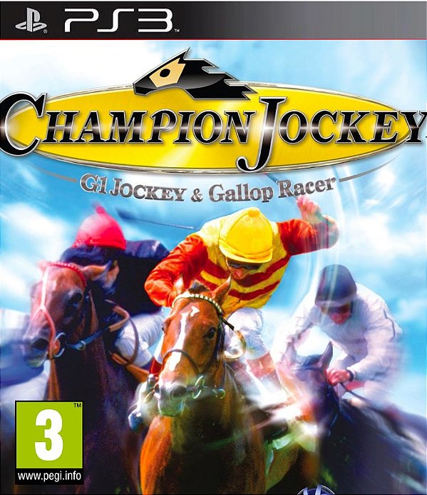 Champion Jockey G1 Jockey E Gallop Racer Midia Digital Ps3
