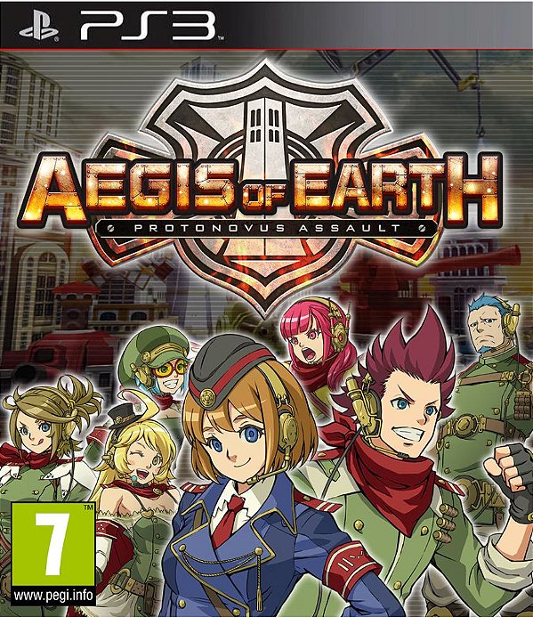 Aegis of Earth Protonovus Assault Midia Digital Ps3