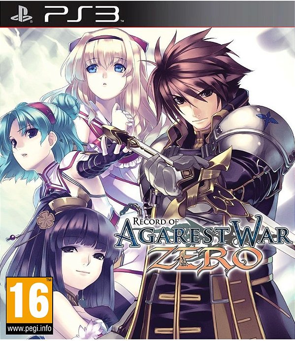Agarest Generations of War Zero Midia Digital Ps3
