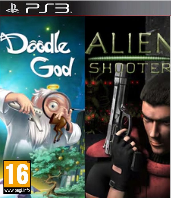 Alien Shooter & Doodle God Bundle Midia Digital Ps3