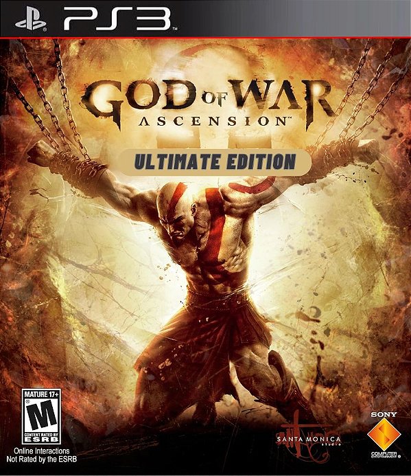 God of War Ascension Ultimate Edition Midia Digital Ps3