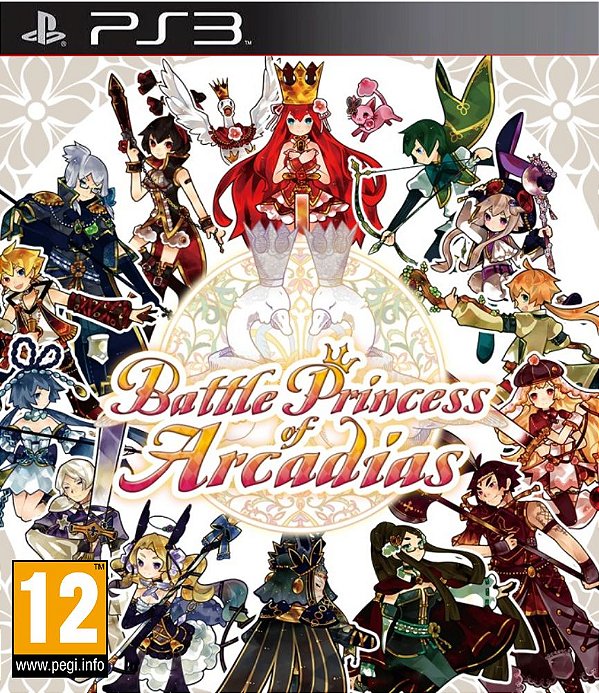 Battle Princess of Arcadias Mídia Digital Ps3