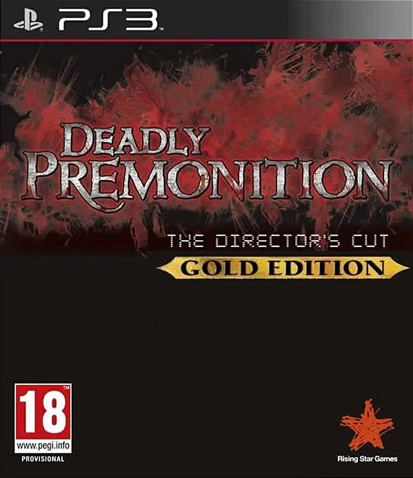 Deadly Premonition Drectors Cut Gold Edition Midia Digital Ps3