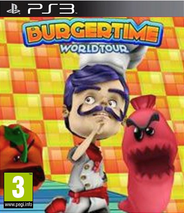 BurgerTime World Tour Mídia Digital Ps3