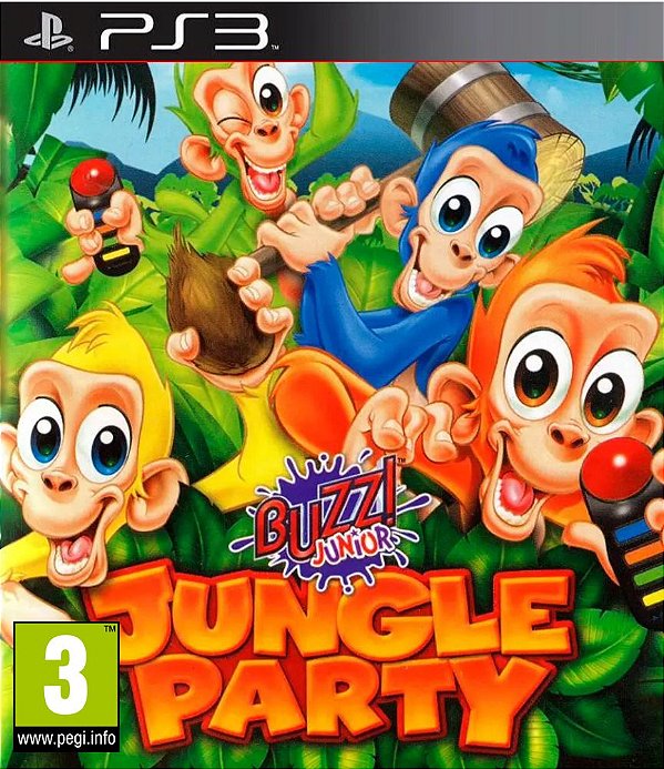 Buzz Junior Jungle Party Mídia Digital Ps3