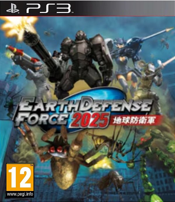 Earth Defense Force 2025 Midia Digital Ps3