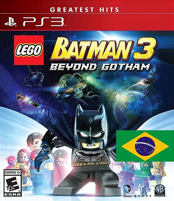 LEGO Batman 3 Além De Gotham Legendas Br Midia Digital Ps3