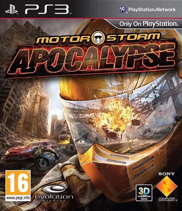 Motorstorm Apocalypse BR Midia Digital Ps3