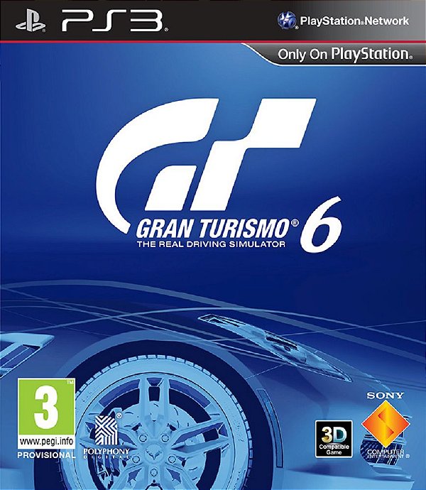 Gran Turismo 6 BR Midia Digital Ps3