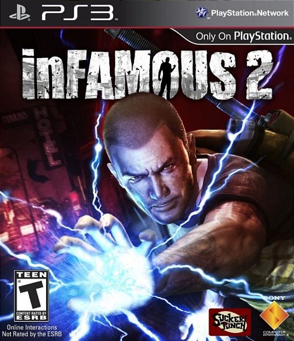 iNFAMOUS 2 Dublado Midia Digital Ps3