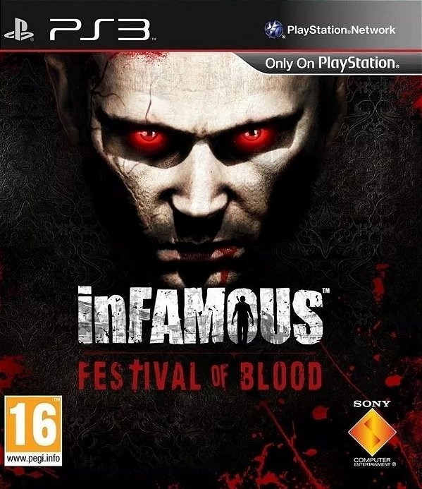 iNFAMOUS Festival of Blood Dublado Midia Digital Ps3