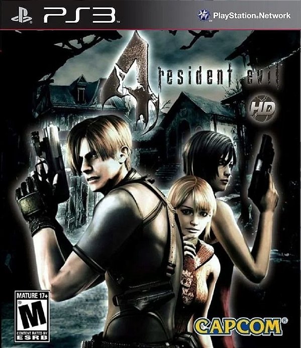 Resident Evil 4 HD (Clássico PS2) Midia Digital Ps3