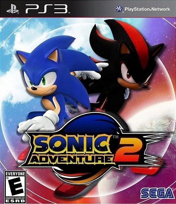 Sonic Adventure 2 Classico Sega Midia Digital Ps3
