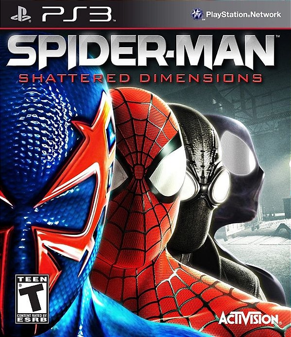 Spider Man Shattered Dimensions Midia Digital Ps3