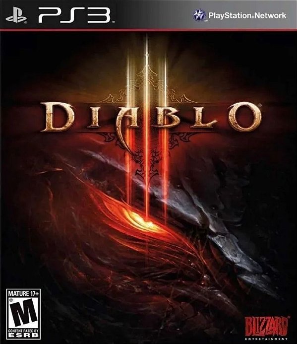 Diablo 3 Dublado Midia Digital Ps3