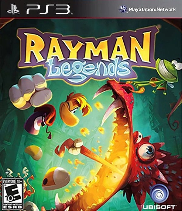 Rayman Legends Dublado Midia Digital Ps3