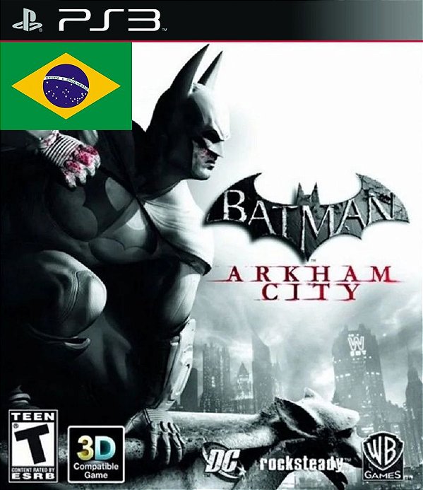 Batman Arkham City Legendas BR Midia Digital Ps3