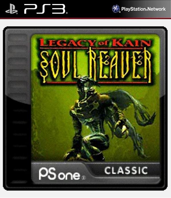 Legacy of Kain Soul Reaver (Classico Ps1) Midia Digital Ps3