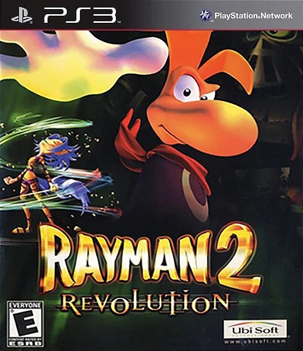 Rayman 2 Revolution (Clássico Ps2) Midia Digital Ps3