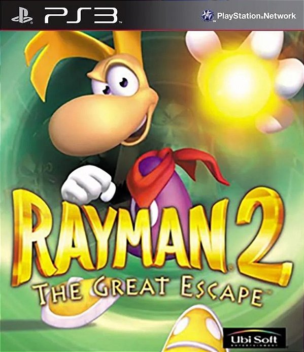 Rayman 2 The Great Escape (Clássico Ps1) Midia Digital Ps3